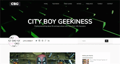Desktop Screenshot of cityboygeekiness.com